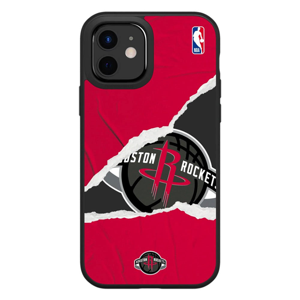 iPhone 12 / 12 Pro RhinoShield SolidSuit Drop Proof NBA Case with Houston Rockets - Sweat and Tears