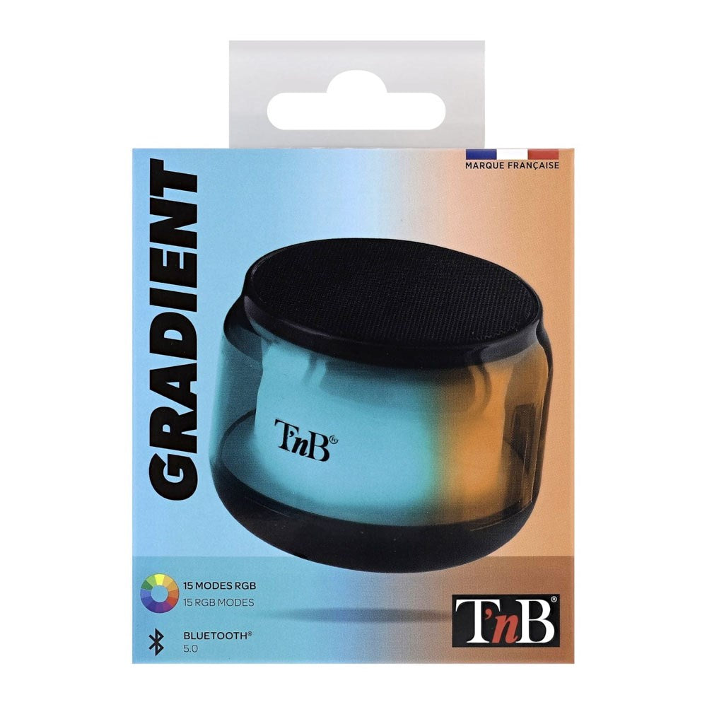 T'NB Gradient LED Bluetooth Speaker - Black