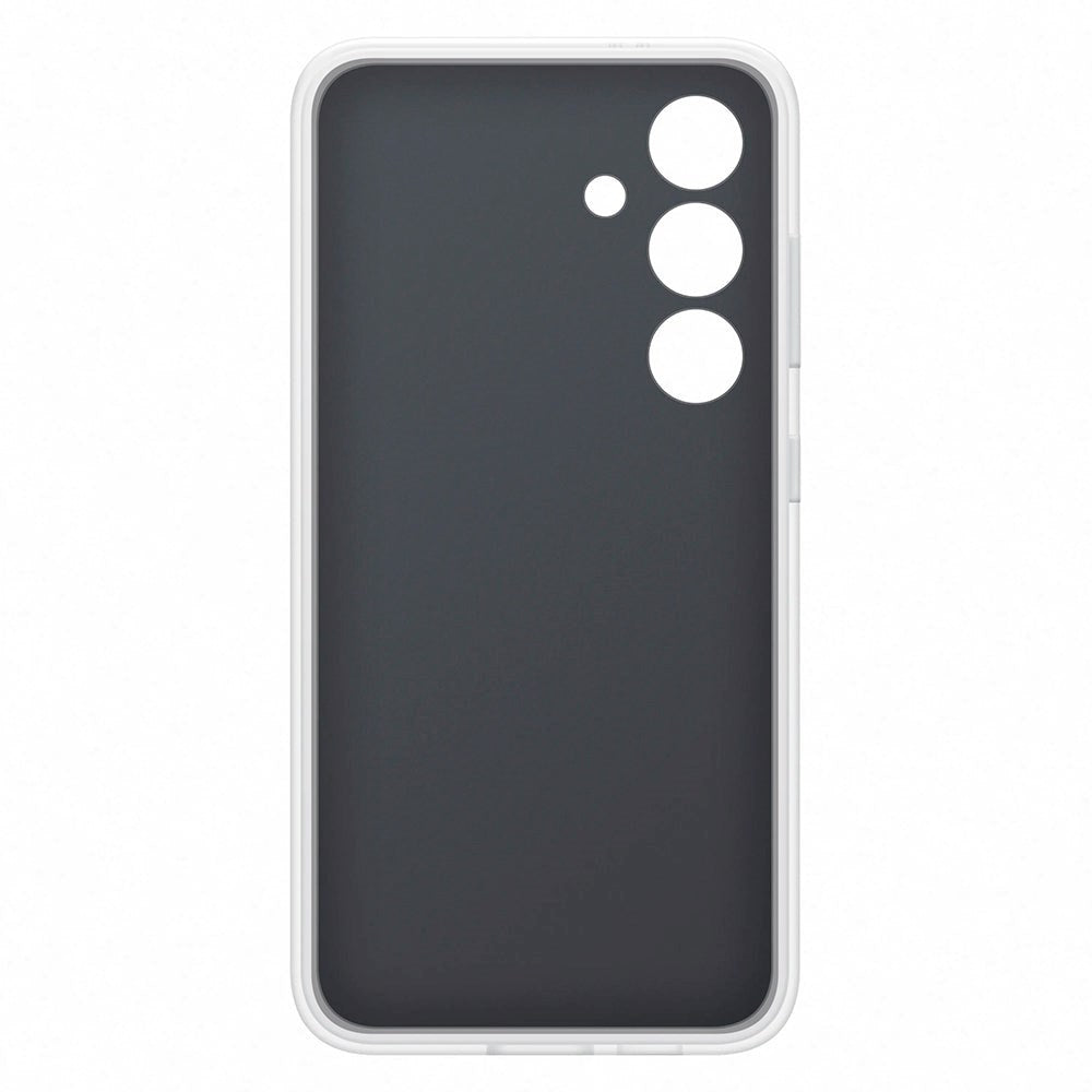 Original Samsung Galaxy S24+ (Plus) Flipsuit Case - White / Heart (EF-MS926CWEGWW)