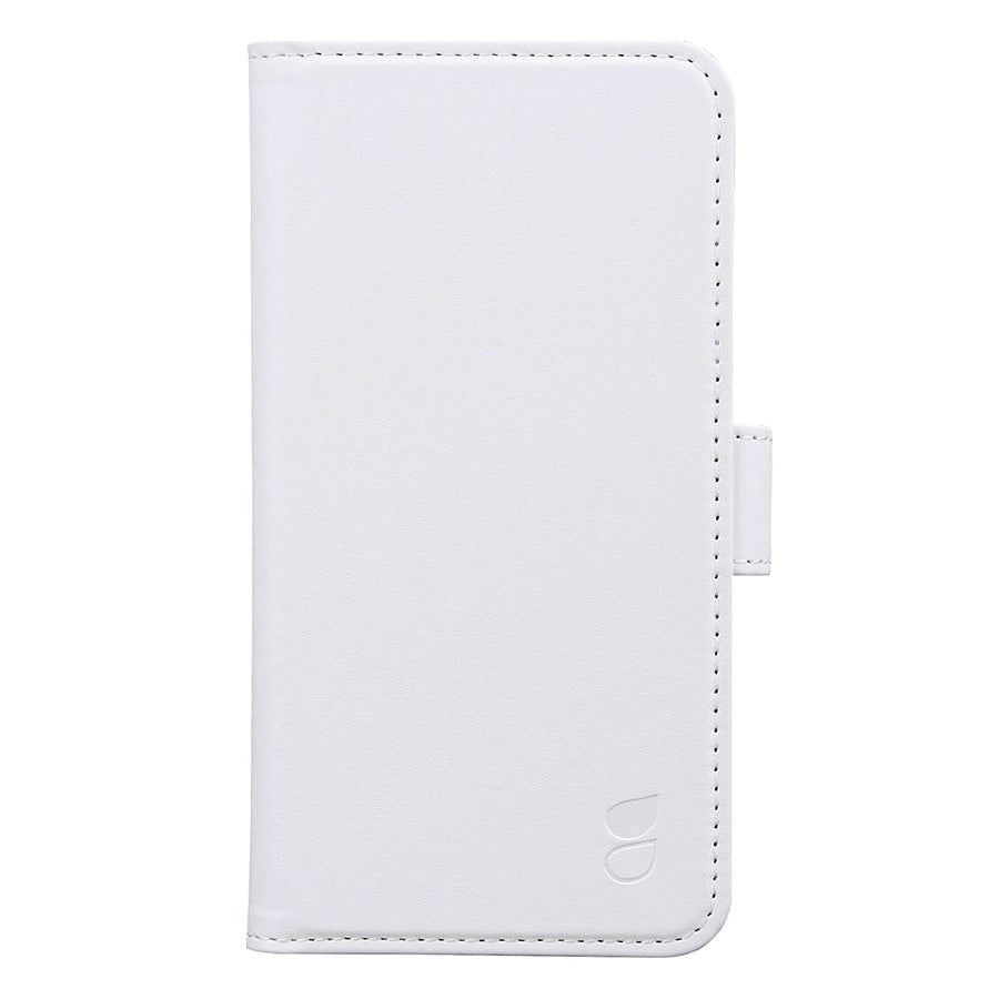 iPhone 11 GEAR Leather Wallet Case - White