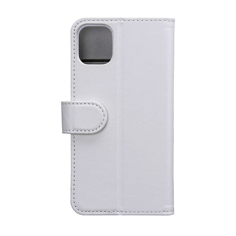 iPhone 11 GEAR Leather Wallet Case - White