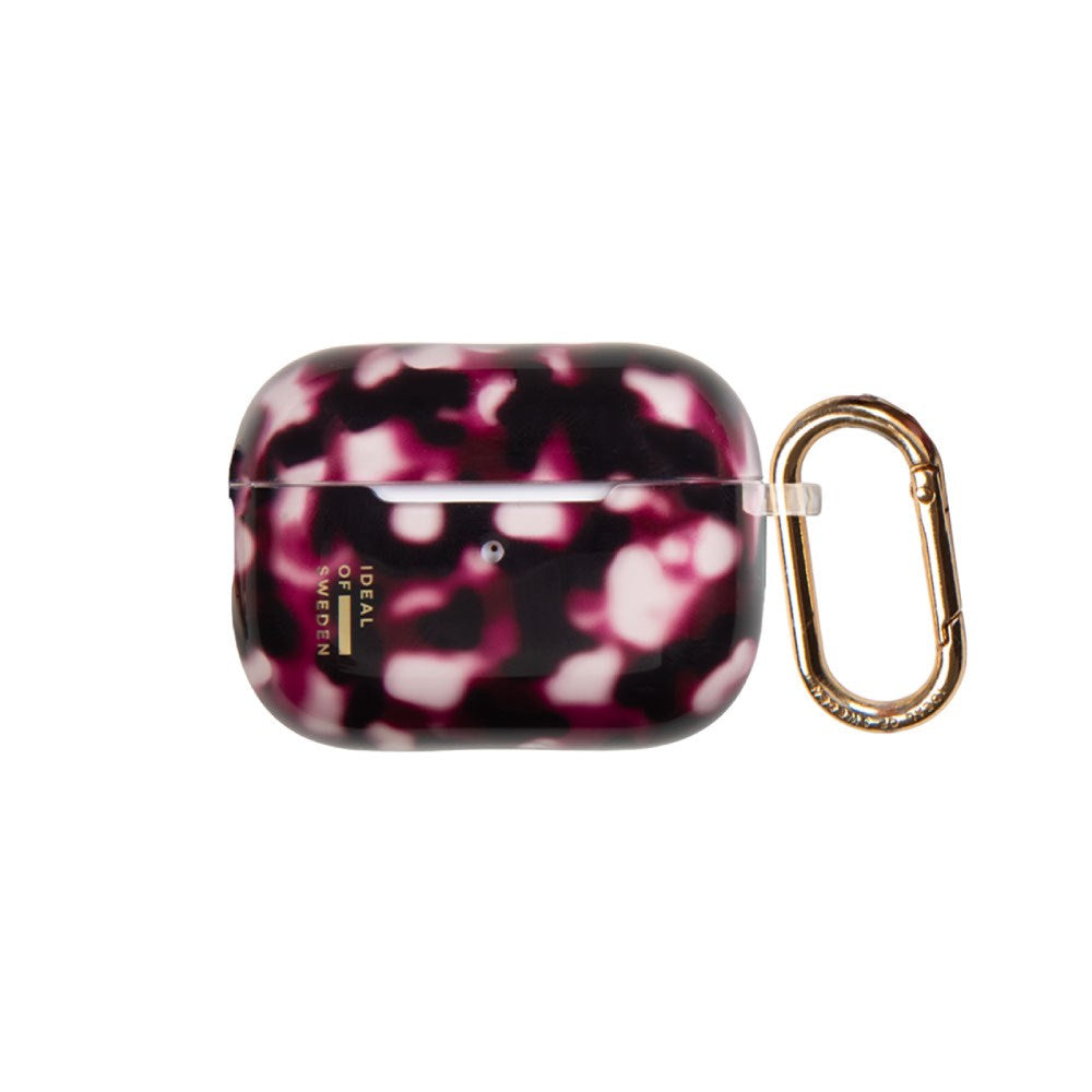 iDeal of Sweden AirPods (4th Gen.) Clear Case with Carabiner Hook - Cherry Crush