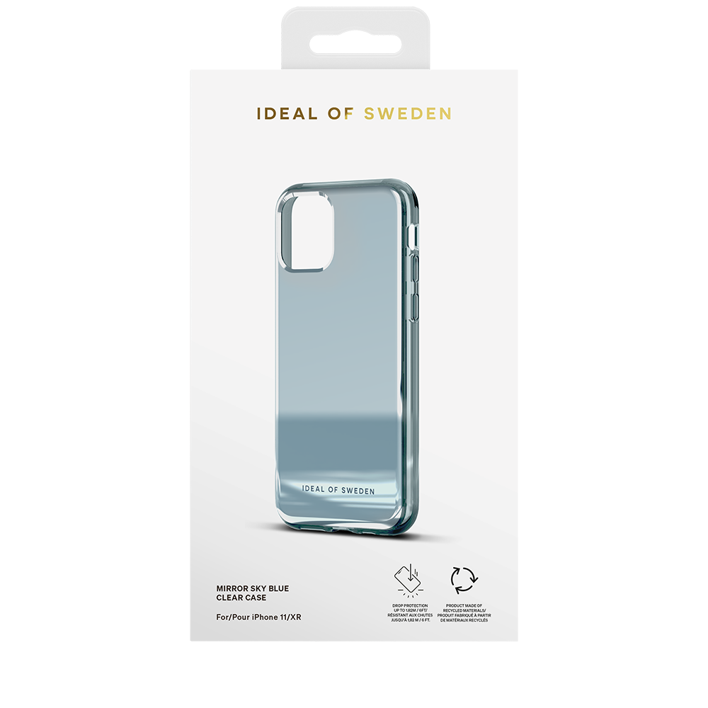 iPhone 11 iDeal Of Sweden Mirror Case - Mirror Sky Blue