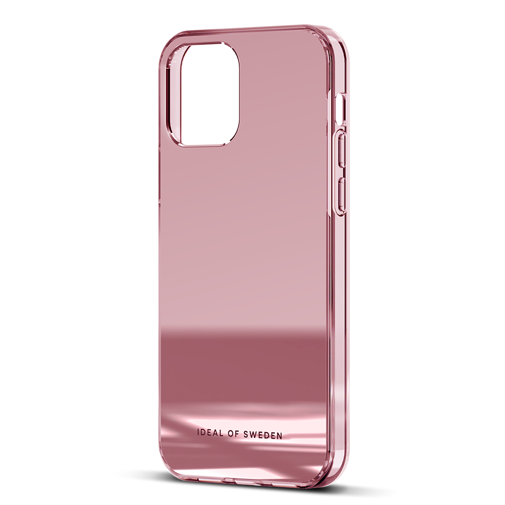 iPhone 12 Pro / 12 iDeal Of Sweden Mirror Case - Mirror Rose Pink