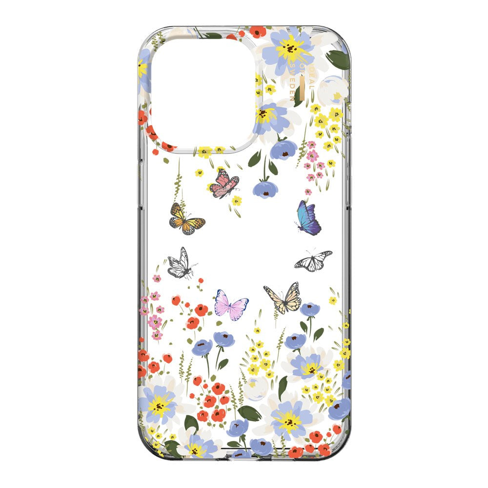 iDeal Of Sweden iPhone 15 Pro Max Clear Case - Artistic Garden