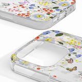 iDeal Of Sweden iPhone 16 Pro Max Clear Case - Artistic Garden