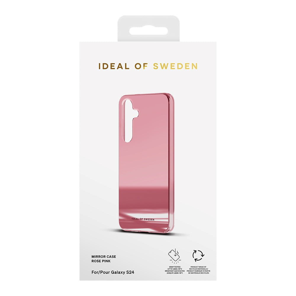 Samsung Galaxy S24 iDeal Of Sweden Mirror Case - Mirror Pink