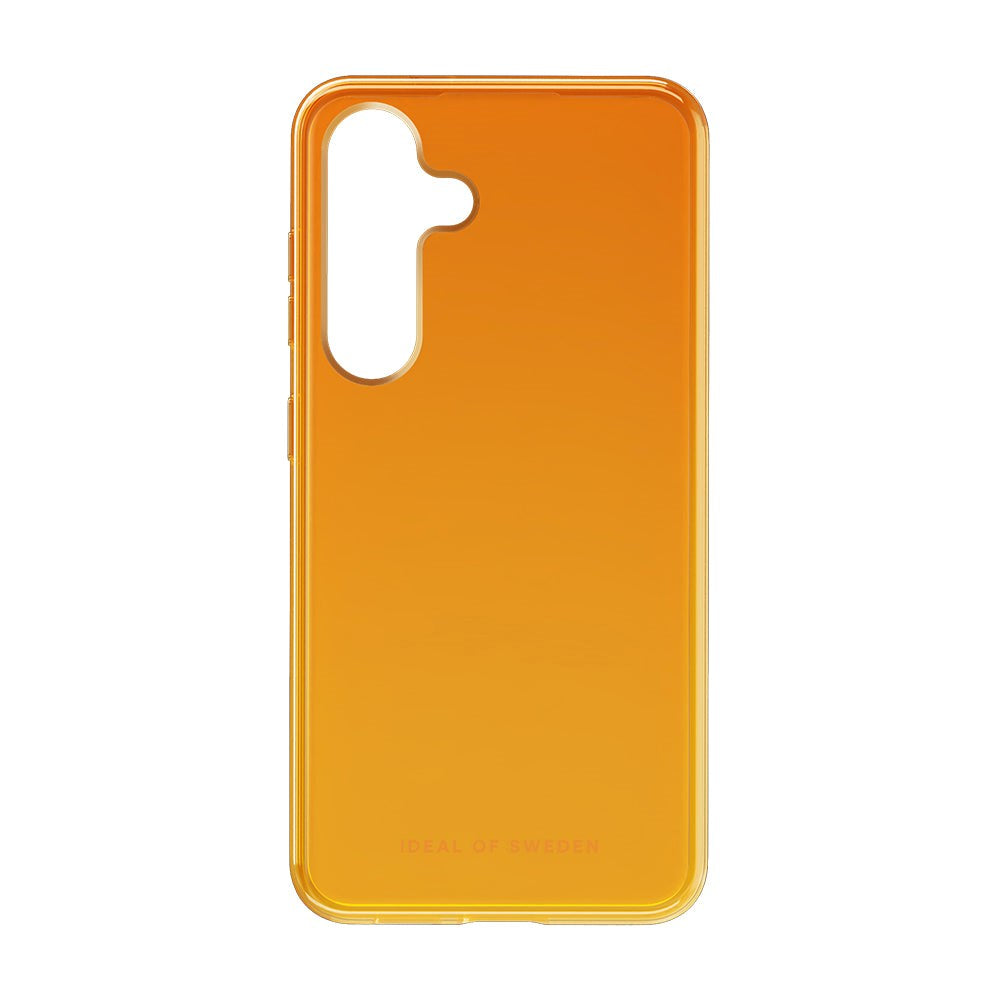 iDeal Of Sweden Clear Case for Samsung Galaxy S24 - Orange Spritz