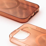 iPhone 16e / 15 / 14 / 13 iDeal Of Sweden Clear Case - MagSafe Compatible - Mocha Mousse