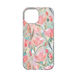 iPhone 17e / 16e / 15 / 14 / 13 iDeal Of Sweden Clear Case - MagSafe Compatible - Tulip Bloom