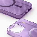 iPhone 17e / 16e / 15 / 14 / 13 iDeal Of Sweden Clear Case - MagSafe Compatible - Amethyst Mist