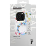 iDeal Of Sweden iPhone 15 Pro Max Clear Case - MagSafe Compatible - Artistic Garden