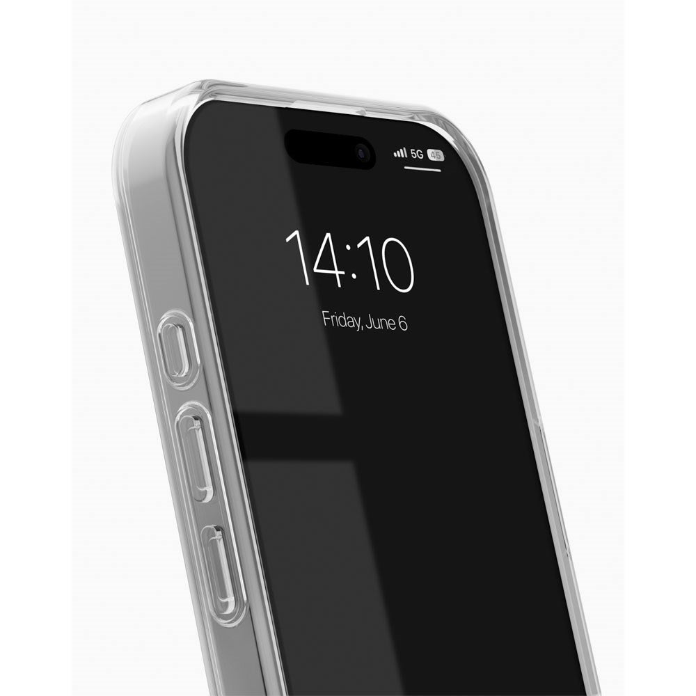 iPhone 16 Pro iDeal Of Sweden Clear Case - MagSafe Compatible - Tulip Bloom