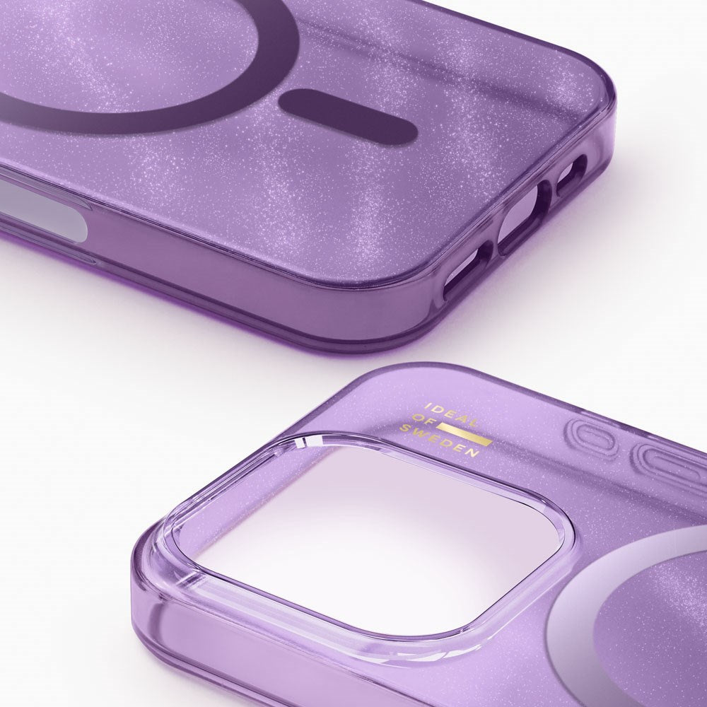 iPhone 16 Pro iDeal Of Sweden Clear Case - MagSafe Compatible - Amethyst Mist