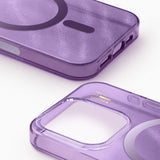 iPhone 16 Pro iDeal Of Sweden Clear Case - MagSafe Compatible - Amethyst Mist