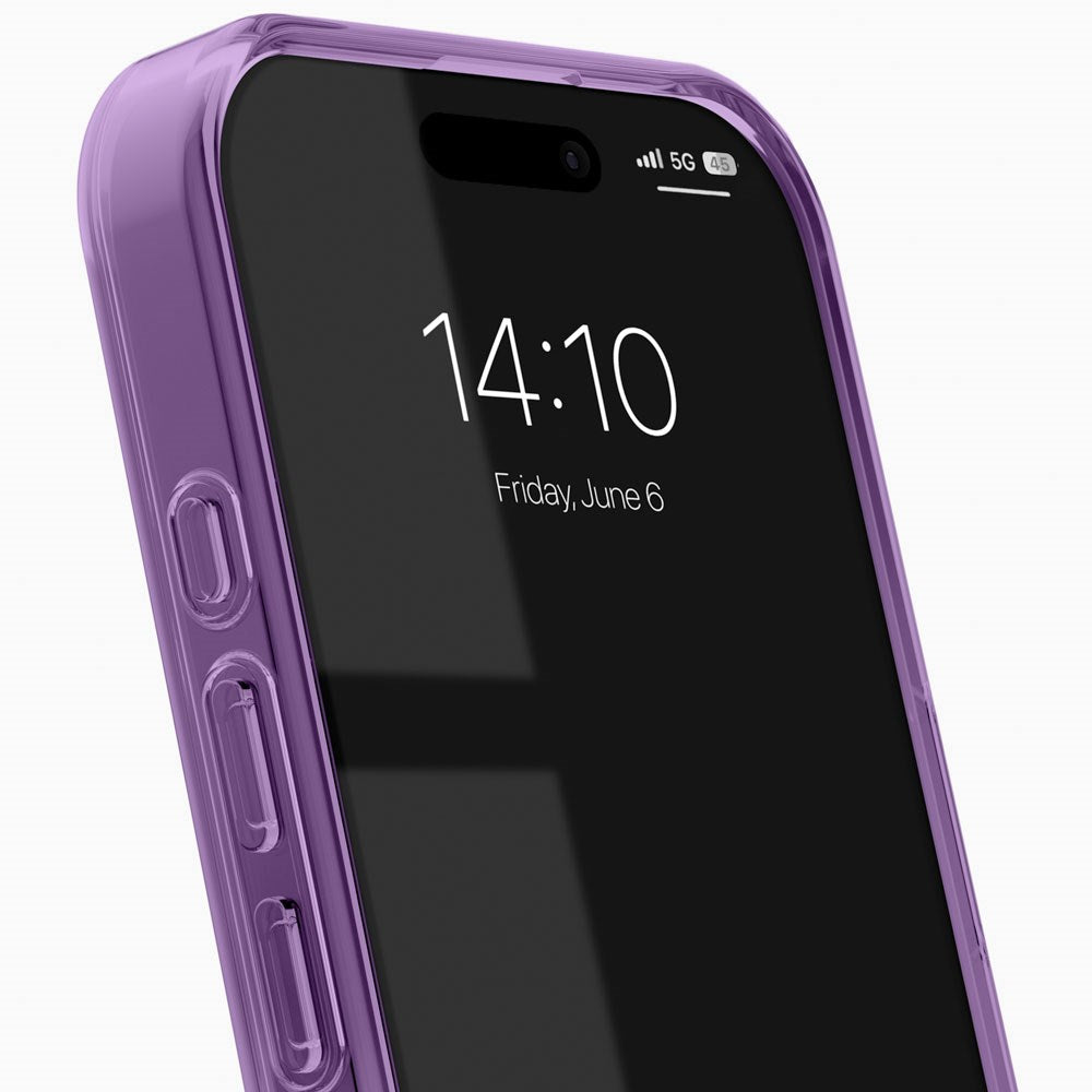 iPhone 16 Pro iDeal Of Sweden Clear Case - MagSafe Compatible - Amethyst Mist