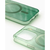 iPhone 16 Pro Max iDeal Of Sweden Clear Case - MagSafe Compatible - Sage Green
