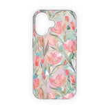 iPhone 17 iDeal Of Sweden Clear Case - MagSafe Compatible - Tulip Bloom