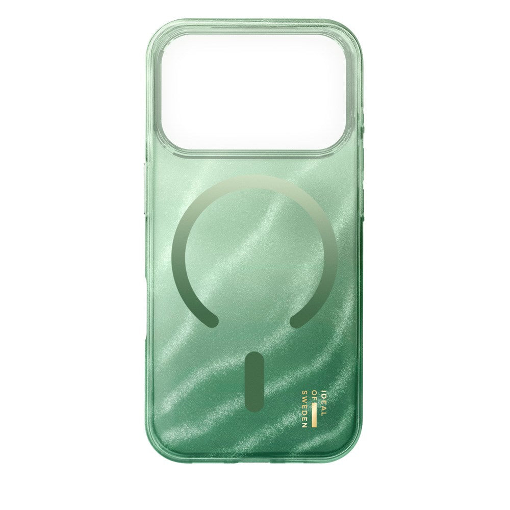 iPhone 17 Pro iDeal Of Sweden Clear Case - MagSafe Compatible - Sage Green