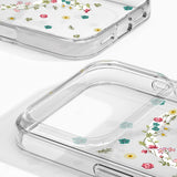 iPhone 17 Pro iDeal Of Sweden Clear Case - MagSafe Compatible - Petite Floral