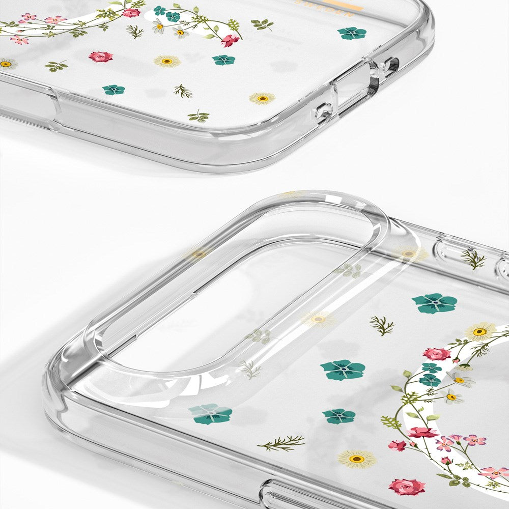 iPhone Air iDeal Of Sweden Clear Case - MagSafe Compatible - Petite Floral