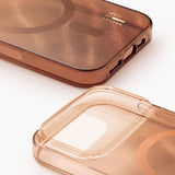 iPhone 18 Pro / 17 Pro iDeal Of Sweden Clear Case - MagSafe Compatible - Mocha Mousse