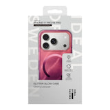 iPhone 18 Pro / 17 Pro iDeal Of Sweden Clear Case - MagSafe Compatible - Cherry Lacquer