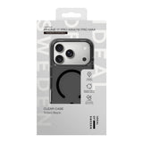 iPhone 18 Pro Max / 17 Pro Max iDeal Of Sweden Clear Case - MagSafe Compatible - Tinted Black