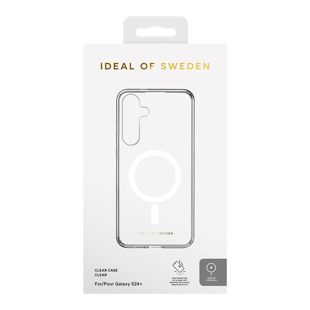 iDeal Of Sweden Samsung Galaxy S24+ (Plus) Clear Case - MagSafe Compatible - Clear