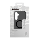 iDeal Of Sweden Clear Case for Samsung Galaxy S25 - Wireless Charging - Tinted Black