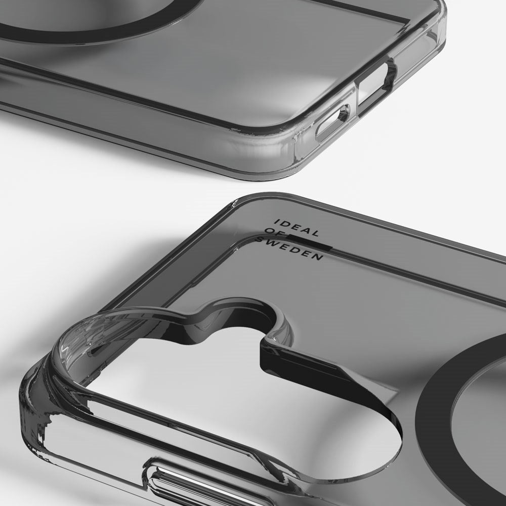 Samsung Galaxy S26 iDeal Of Sweden Clear Case - Wireless Charging - Tinted Black