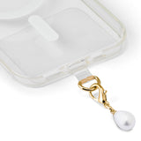 iDeal of Sweden Charm Pendant with Lobster Clasp - Pearl