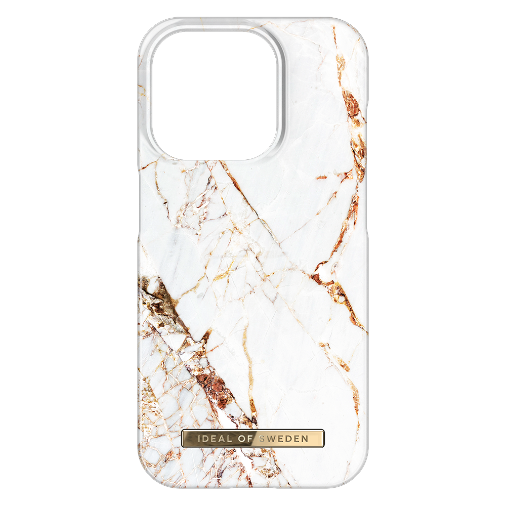 iPhone 15 Pro iDeal Of Sweden Fashion Case - Carrara Gold