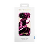 IDEAL OF SWEDEN iPhone 11 Fashion Case Golden Ruby Marble