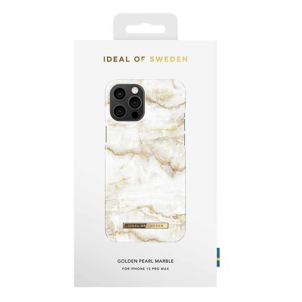 IDEAL OF SWEDEN iPhone 12 Pro Max Fashion Case Golden Pearl