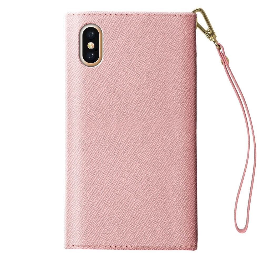 IDEAL OF SWEDEN Mayfair Clutch SAFFIANO iPhone X / Xs Case Pink