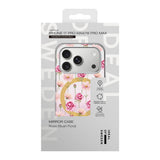 iPhone 18 Pro Max / 17 Pro Max iDeal Of Sweden Mirror Case - MagSafe Compatible - Rose Blush Floral
