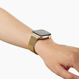 Apple Watch (38/40/SE/41/42mm) iDeal of Sweden Metal Watch Strap - Metalic Gold