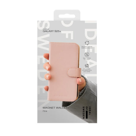 iDeal Of Sweden Samsung Galaxy S25+ (Plus) Magnet Wallet+ Case - Pink