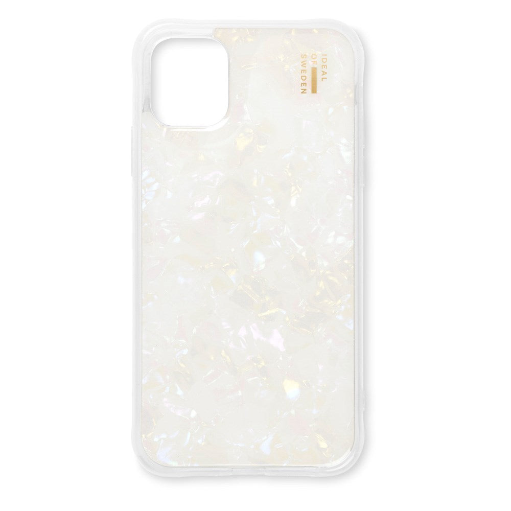 iDeal Of Sweden iPhone 11 Pearlized Case - White