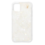 iDeal Of Sweden iPhone 11 Pearlized Case - White