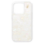 iDeal Of Sweden iPhone 14 Pro Pearlized Case - White