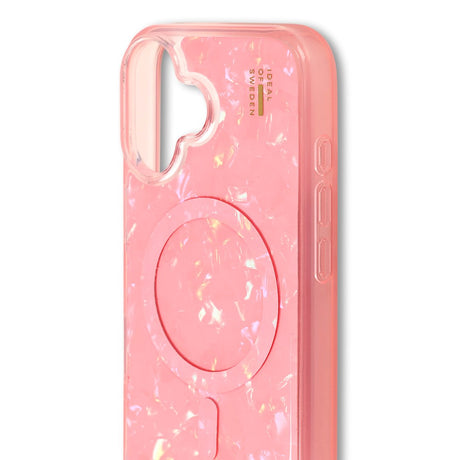 iDeal Of Sweden iPhone 16 Pearlized Case - MagSafe Compatible - Pink