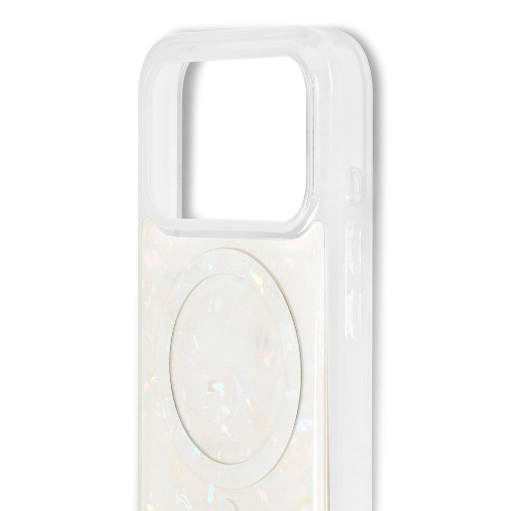 iDeal Of Sweden iPhone 17 Pro Pearlized Case - MagSafe Compatible - White