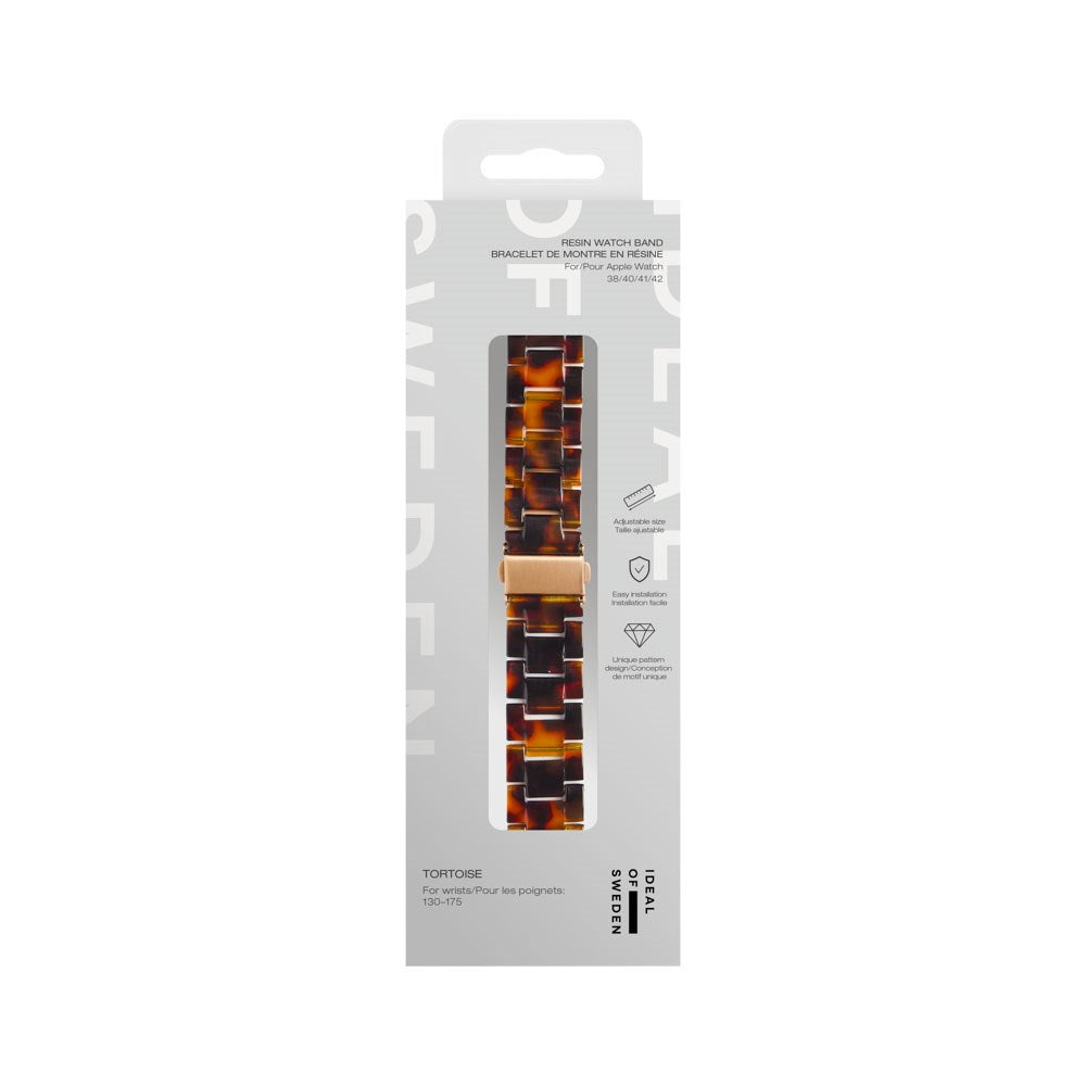 Apple Watch (38/40/SE/41/42mm) iDeal of Sweden Resin Watch Strap - Tortoise