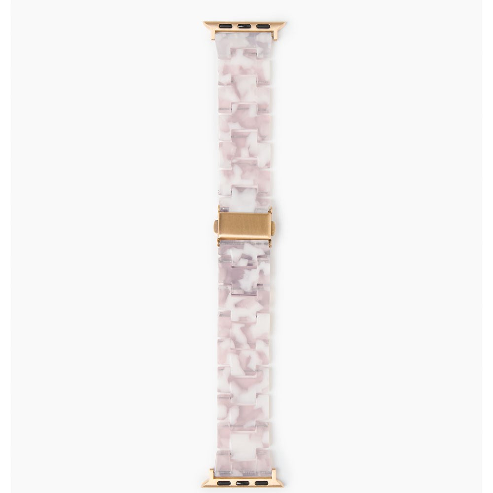 Apple Watch (38/40/SE/41/42mm) iDeal of Sweden Resin Watch Strap - Pink Pearl