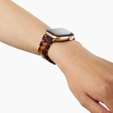 Apple Watch (42/44/SE/45/46/49mm) iDeal of Sweden Resin Watch Strap - Tortoise