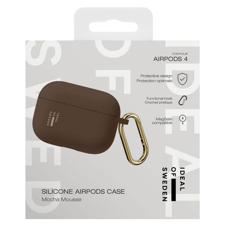 AirPods (4. gen.) iDeal of Sweden Silicone Case - Mocha Mousse