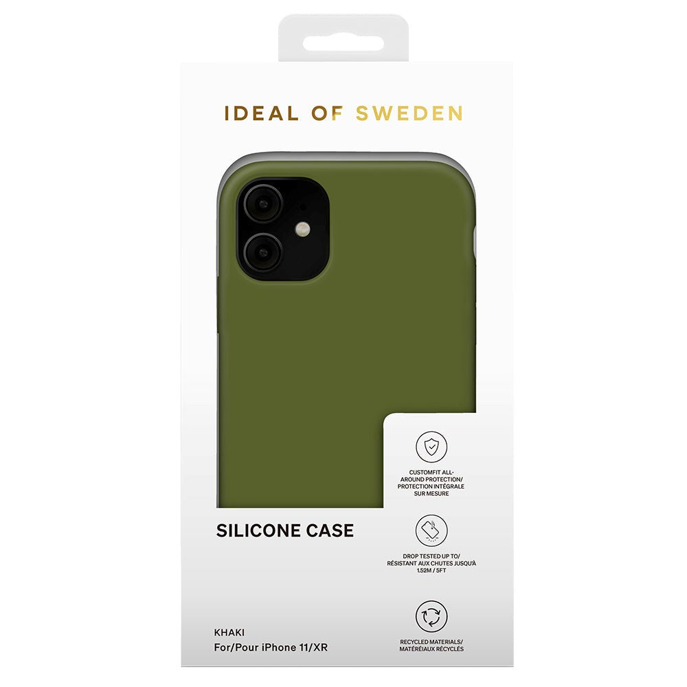 iDeal Of Sweden iPhone 11 Silicone Case - Khaki