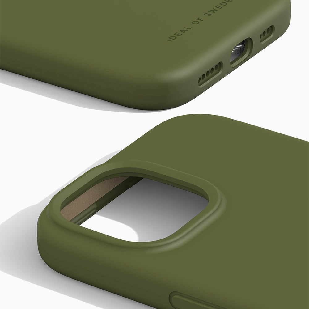 iDeal Of Sweden iPhone 15 Silicone Case - Khaki